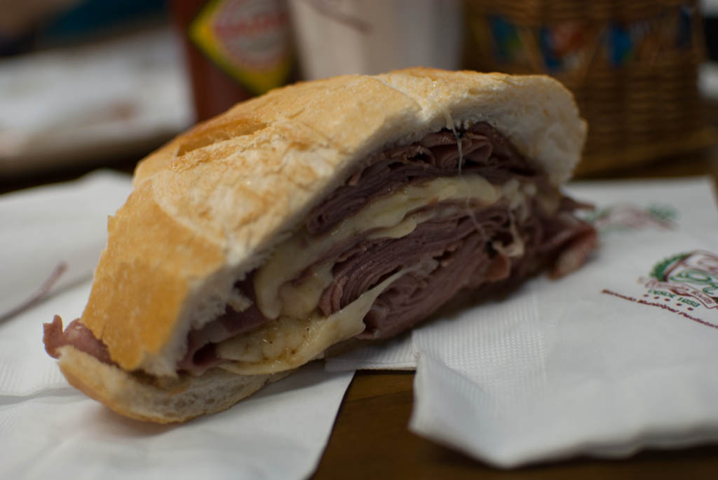 Sandwich à la mortadelle
